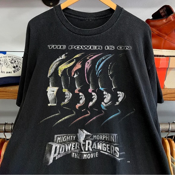 New Power Rangers Mighty Morphin Promo Tee - Picture 1 of 1